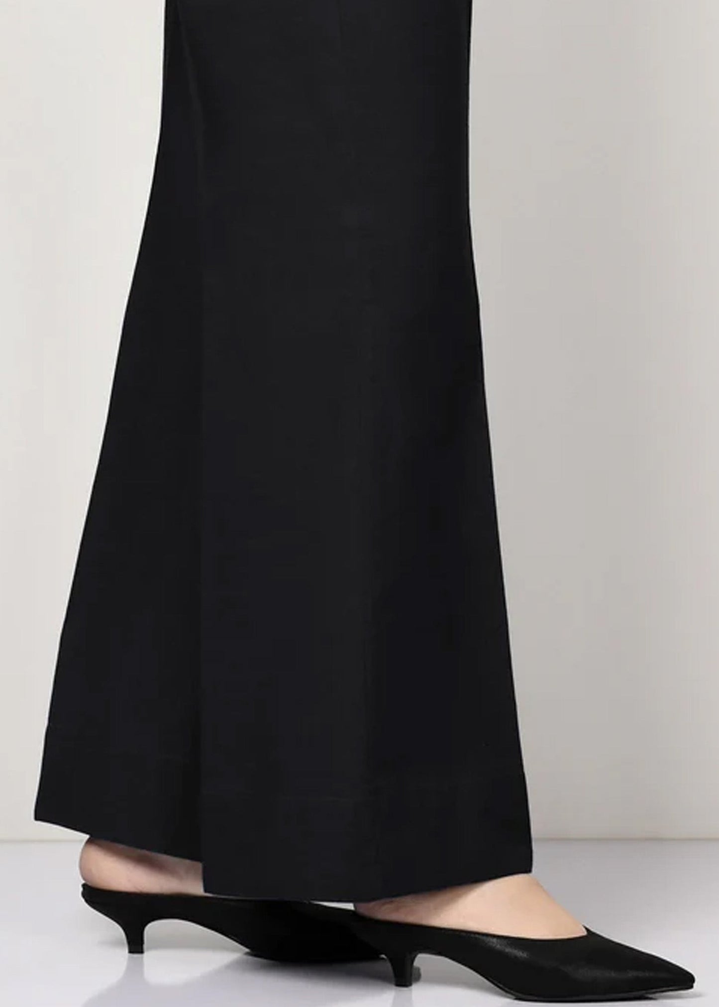 Black Bell Bottom NON See-Thru PC