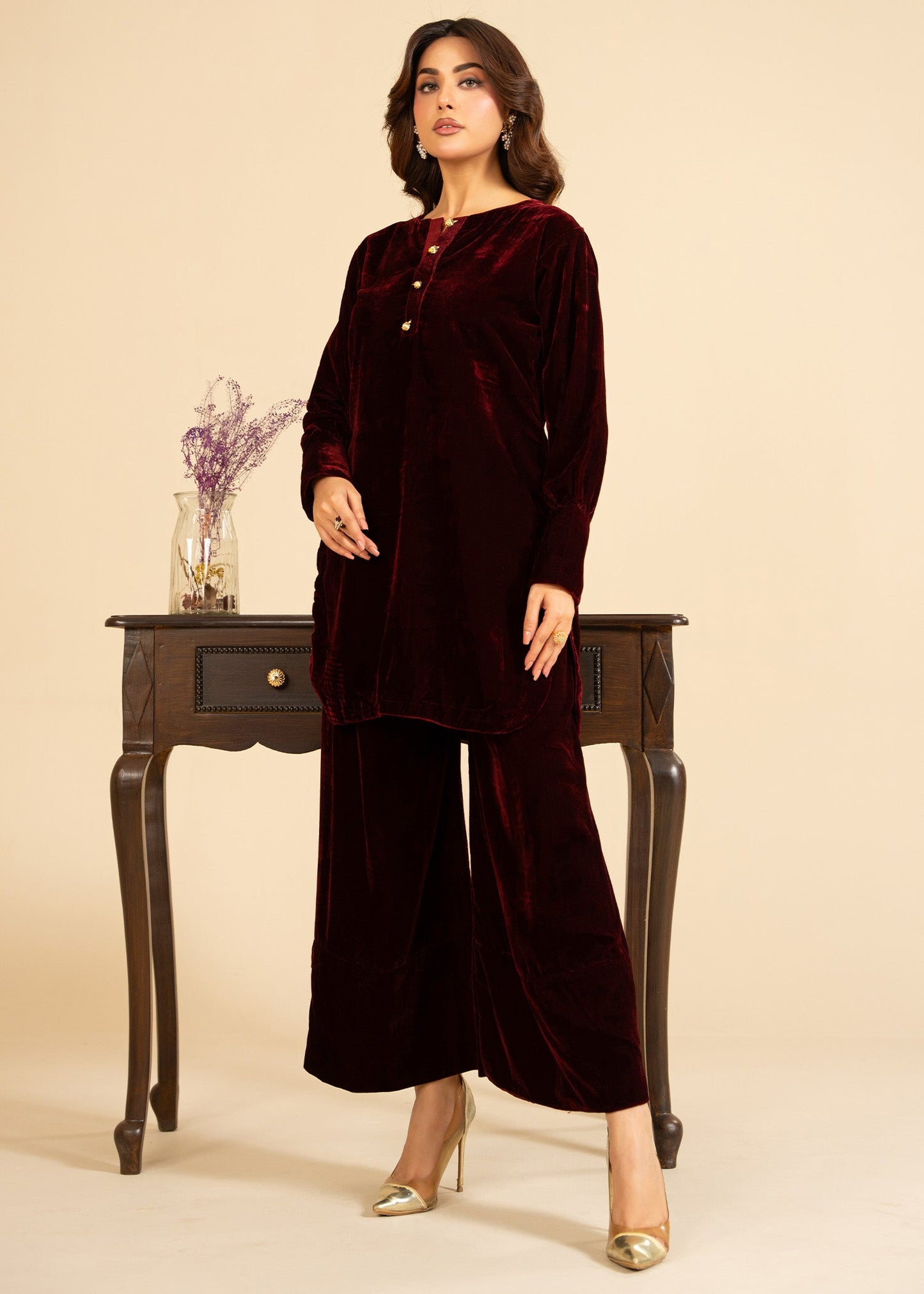 Maroon Luxe
