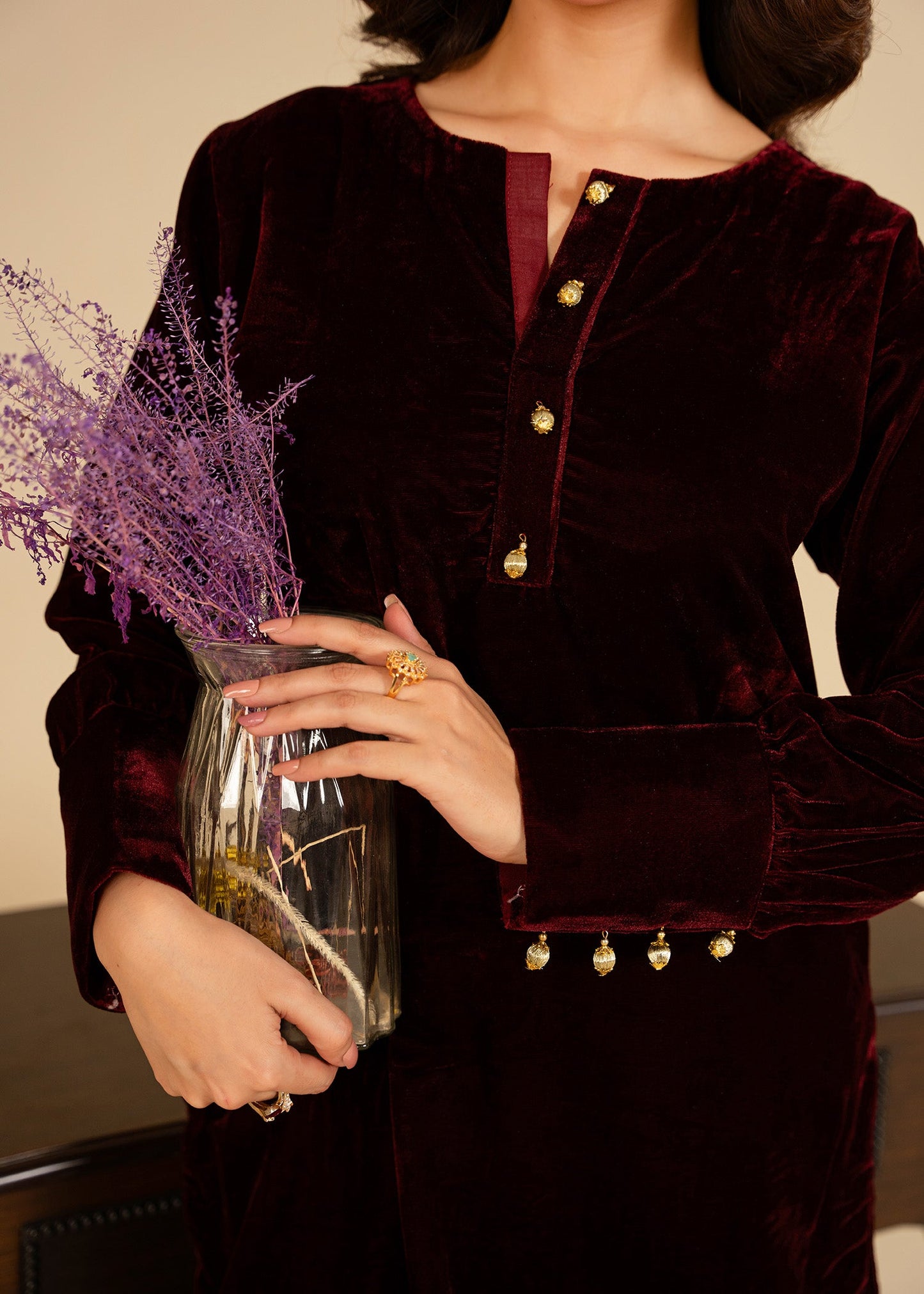 Maroon Luxe