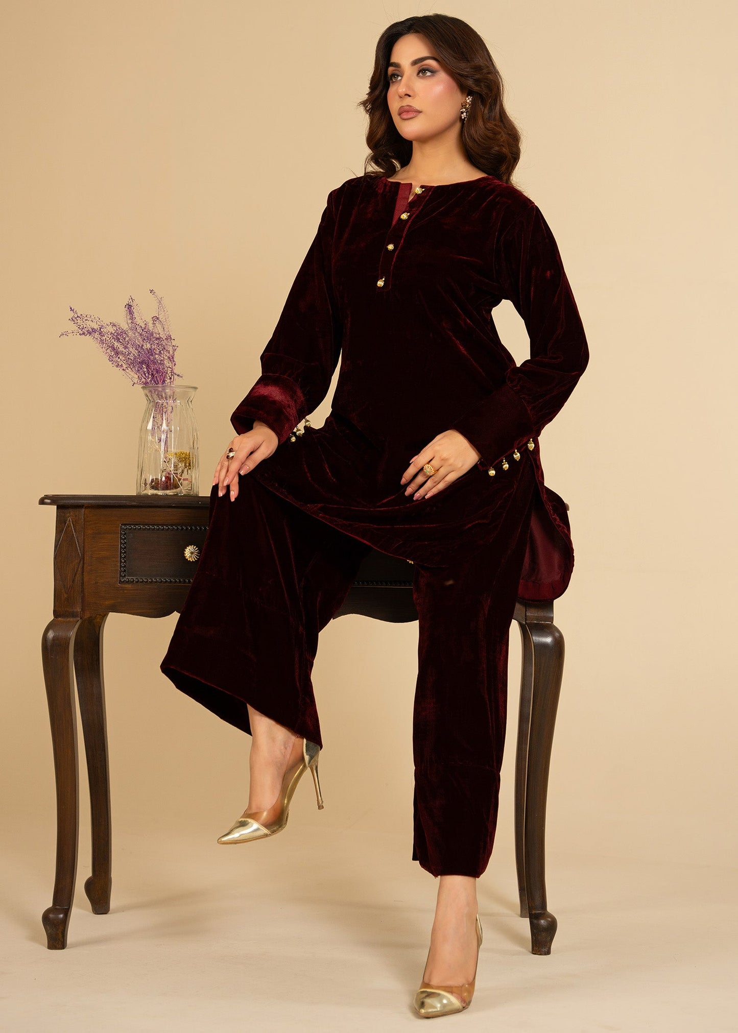 Maroon Luxe