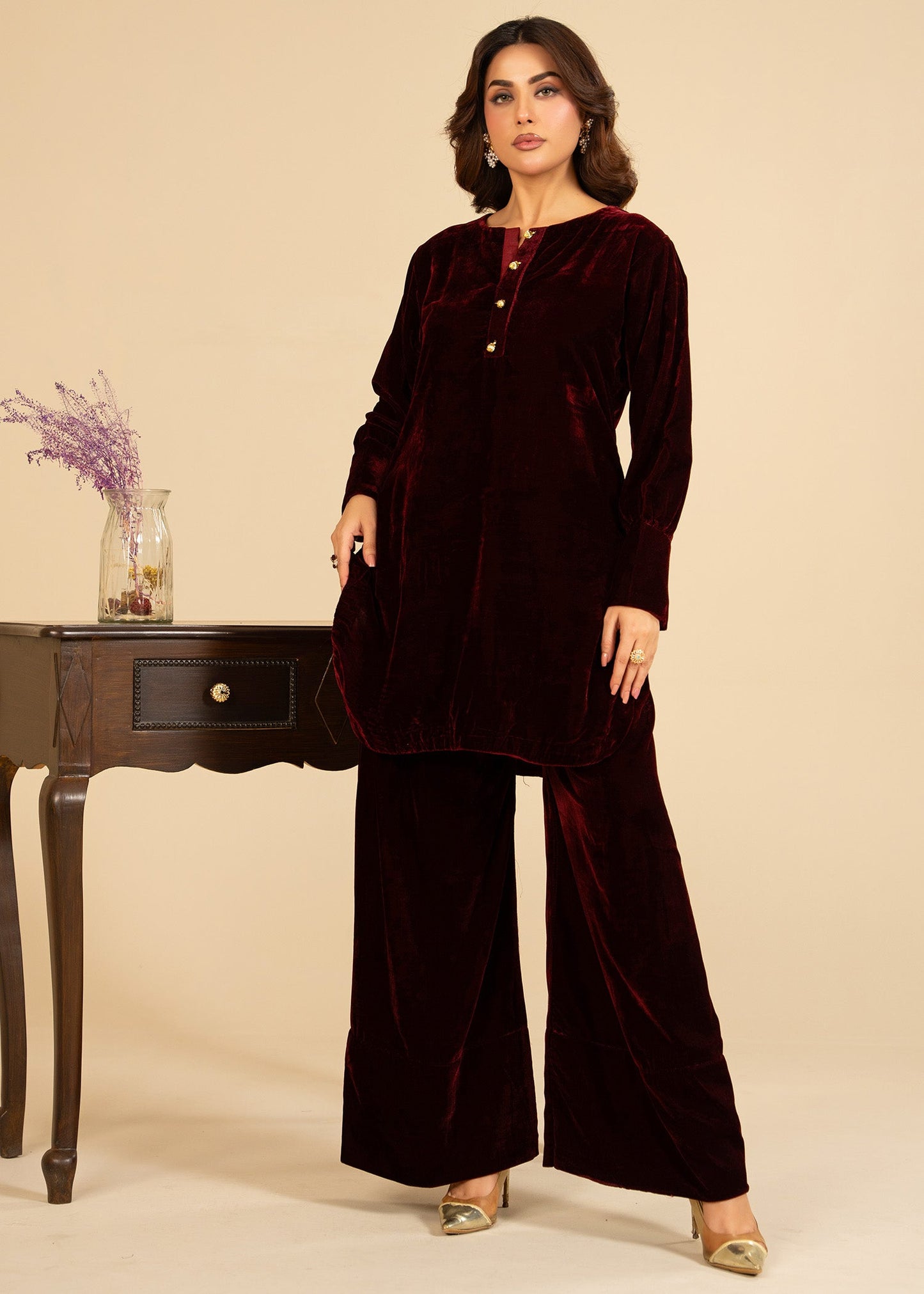 Maroon Luxe