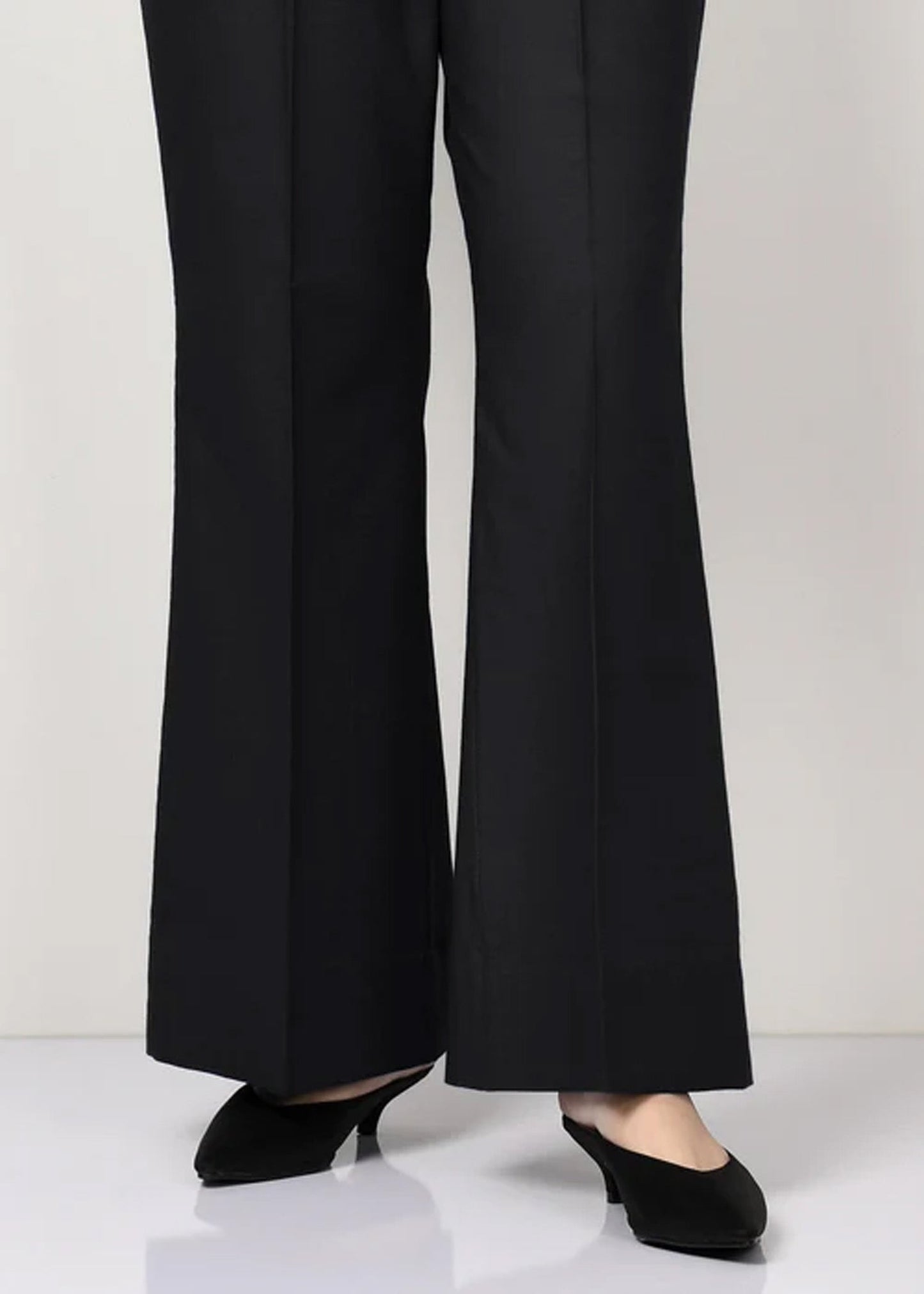 Black Bell Bottom NON See-Thru PC